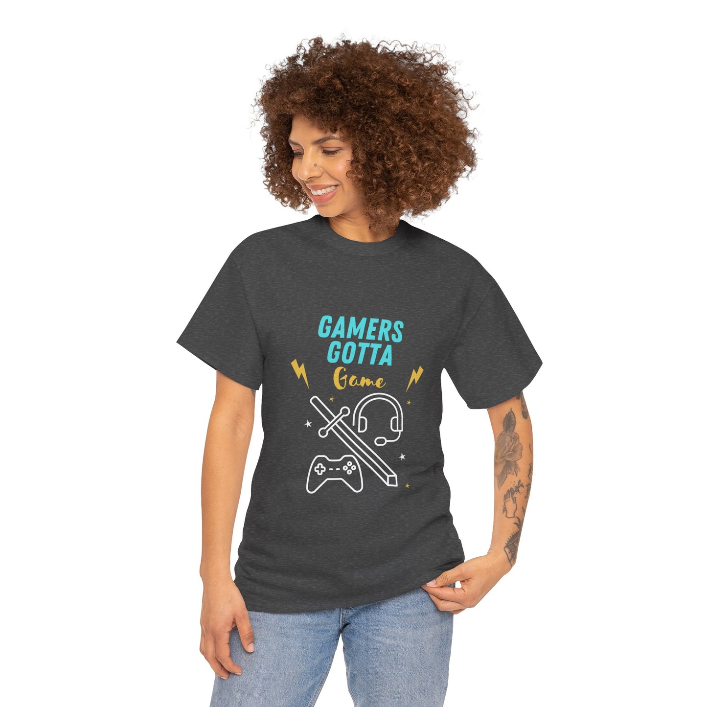 Gamers Gotta Game - Unisex Cotton T-shirt