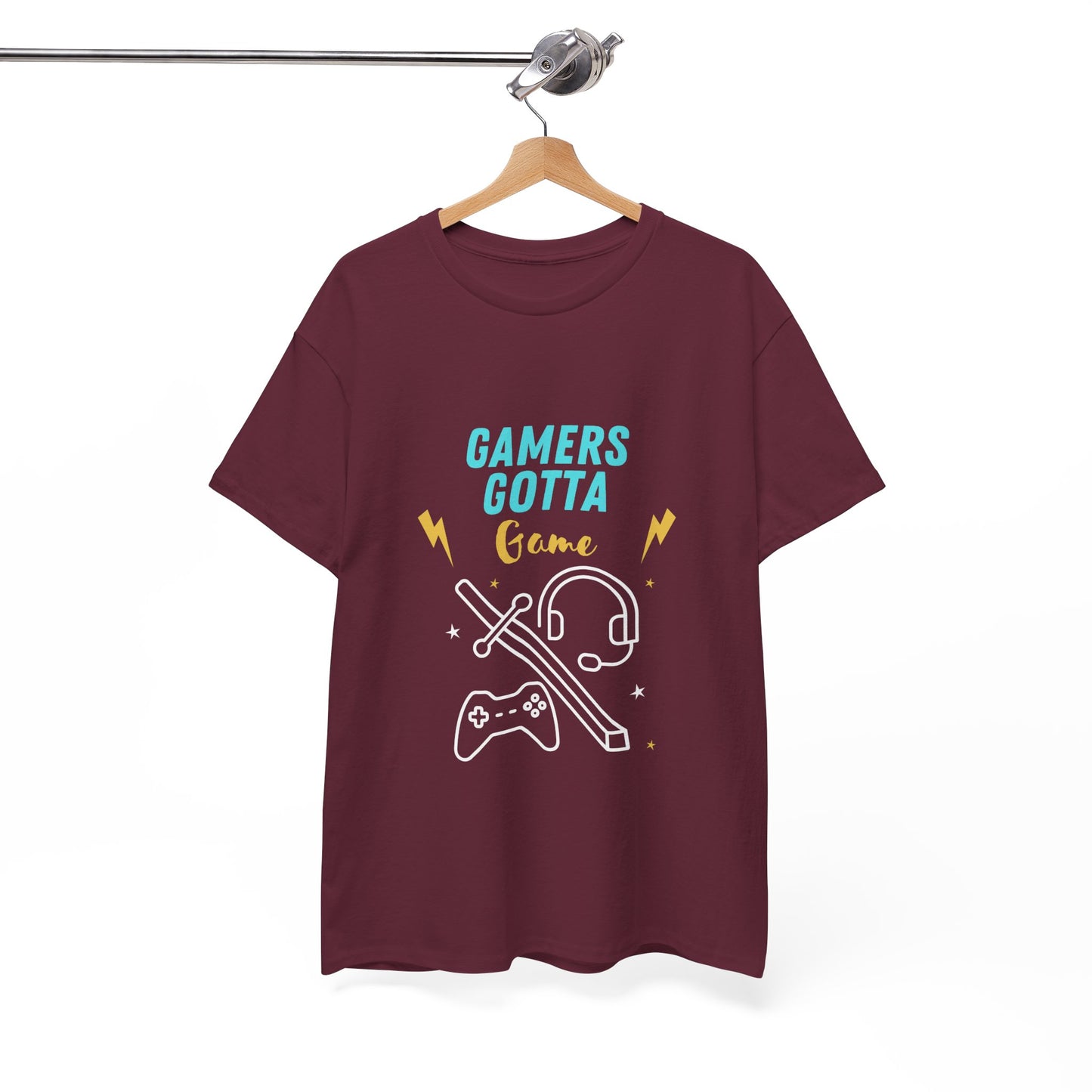 Gamers Gotta Game - Unisex Cotton T-shirt