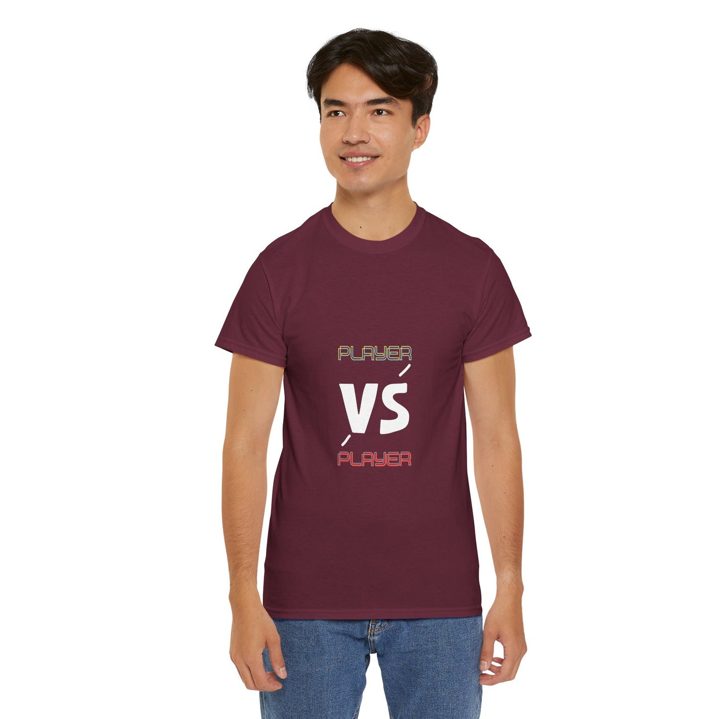 Player vs Player - Unisex Cotton T-shirt