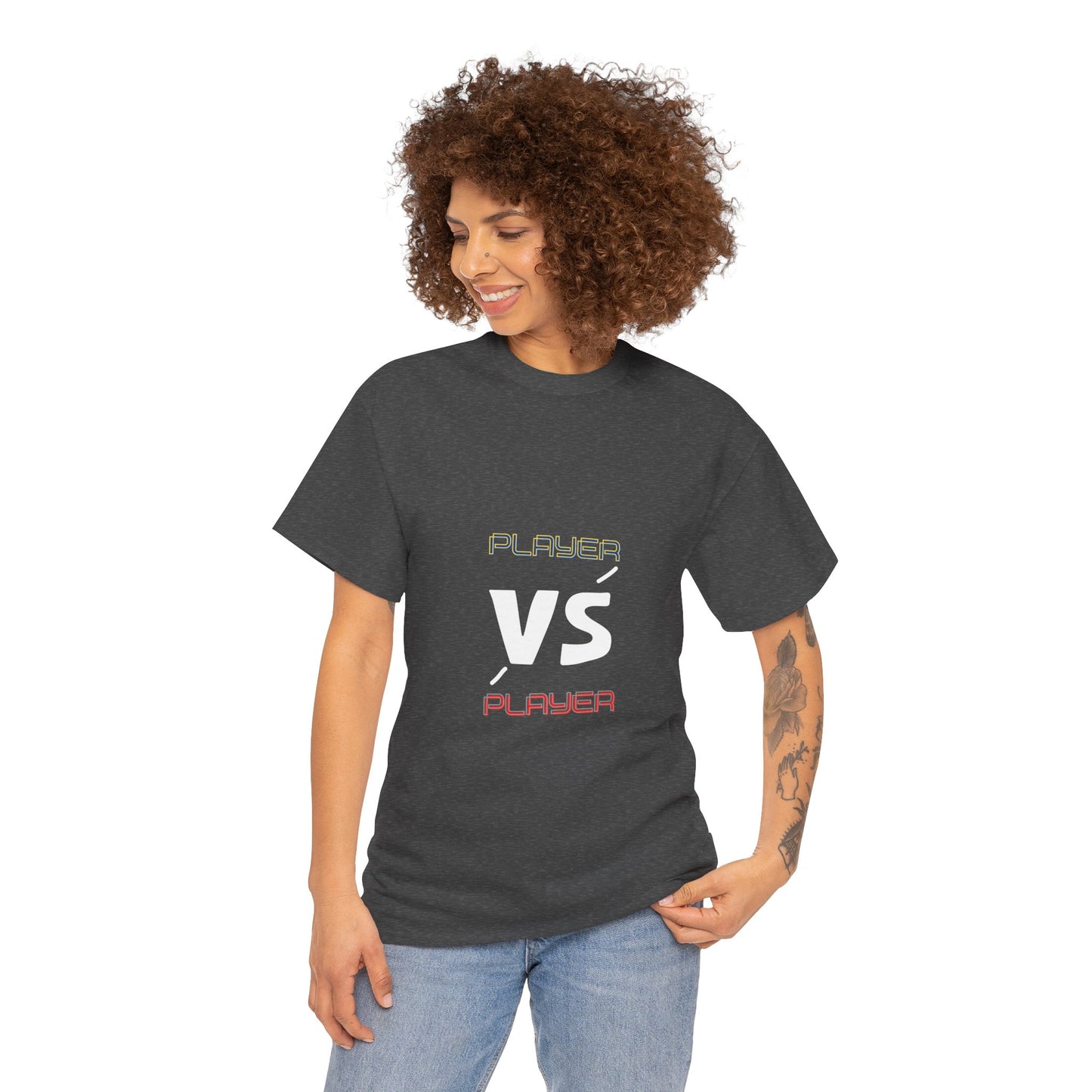 Player vs Player - Unisex Cotton T-shirt