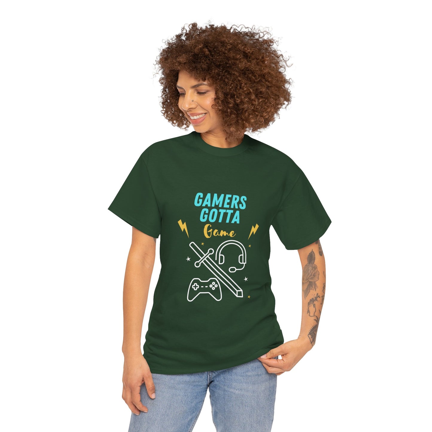 Gamers Gotta Game - Unisex Cotton T-shirt