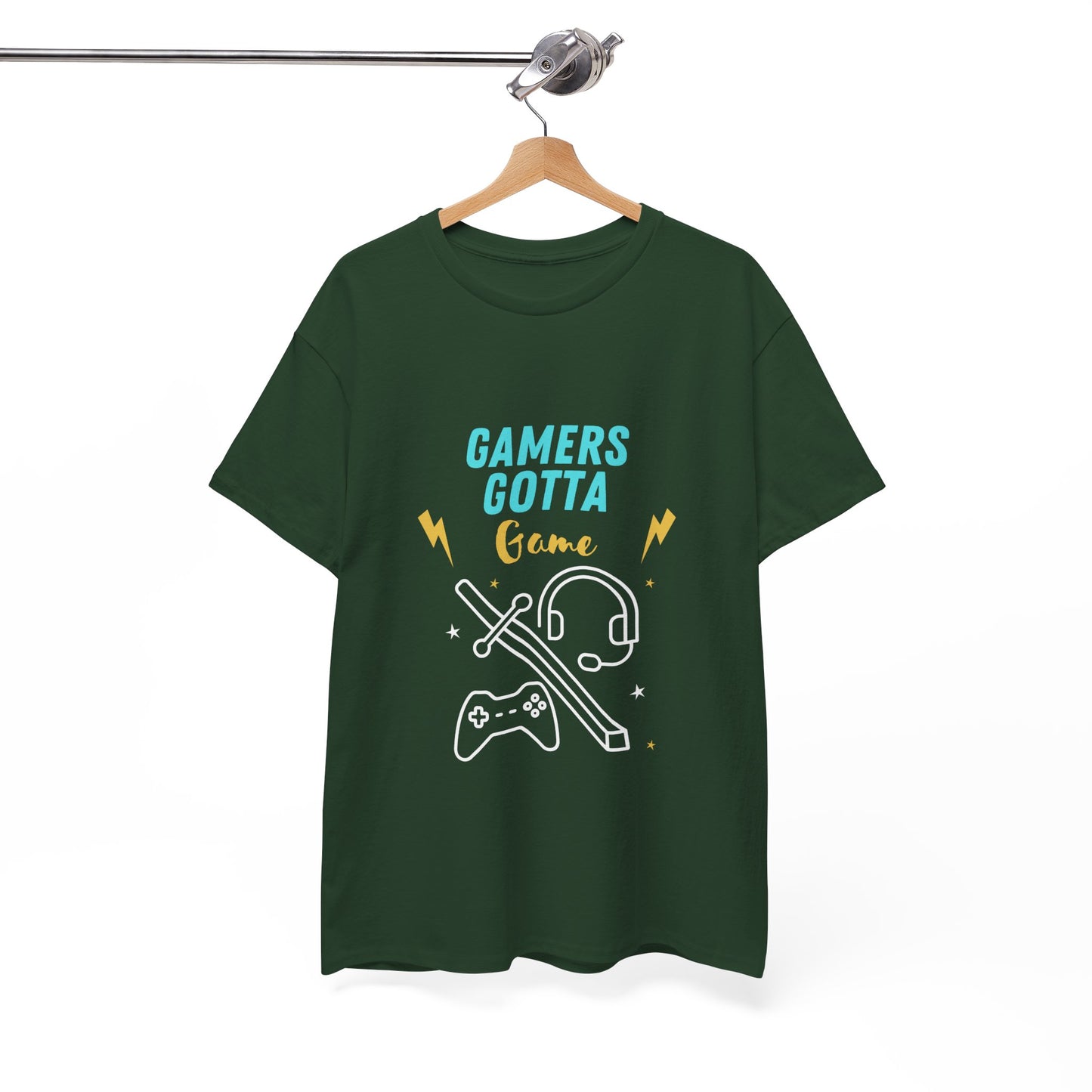 Gamers Gotta Game - Unisex Cotton T-shirt