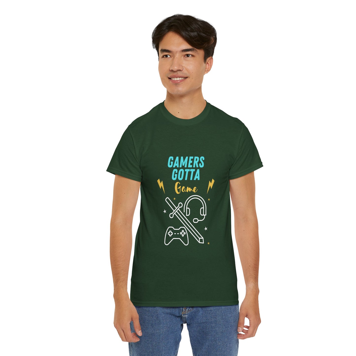 Gamers Gotta Game - Unisex Cotton T-shirt