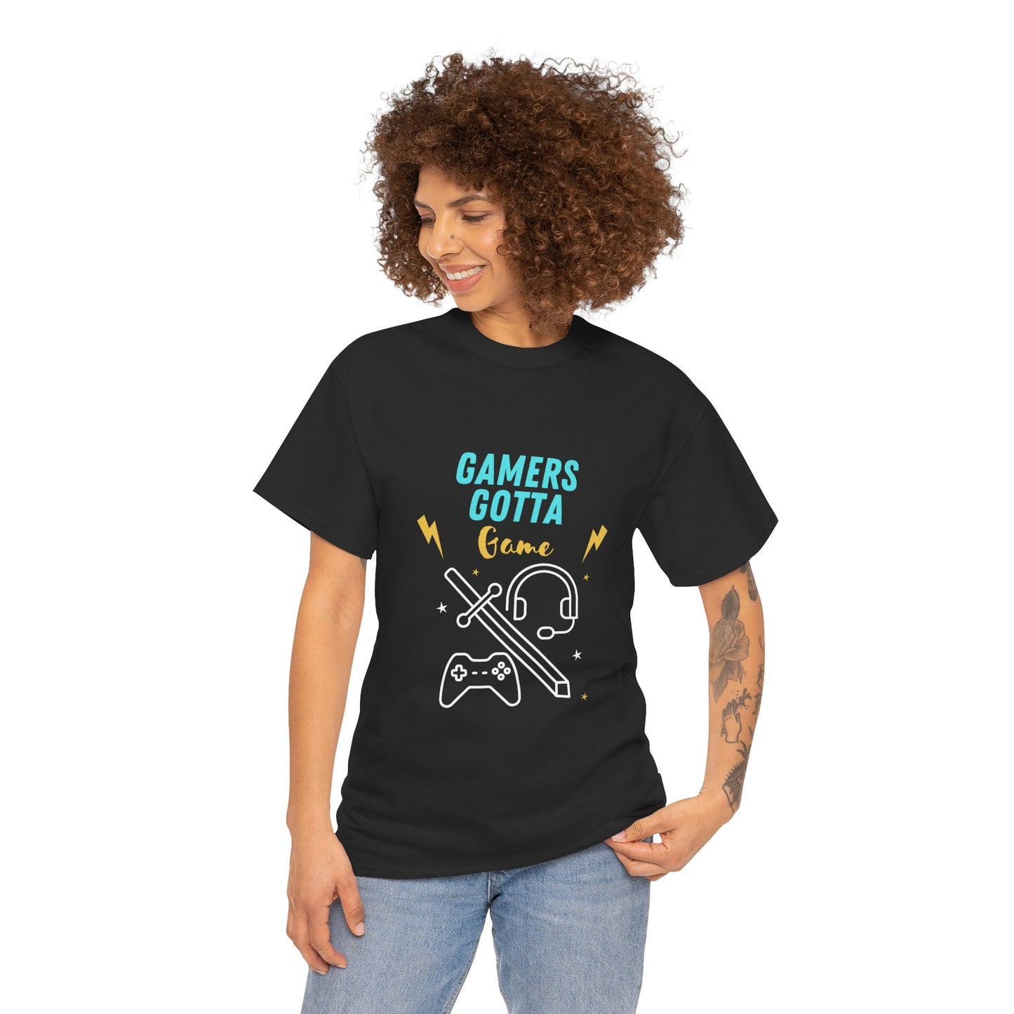 Gamers Gotta Game - Unisex Cotton T-shirt