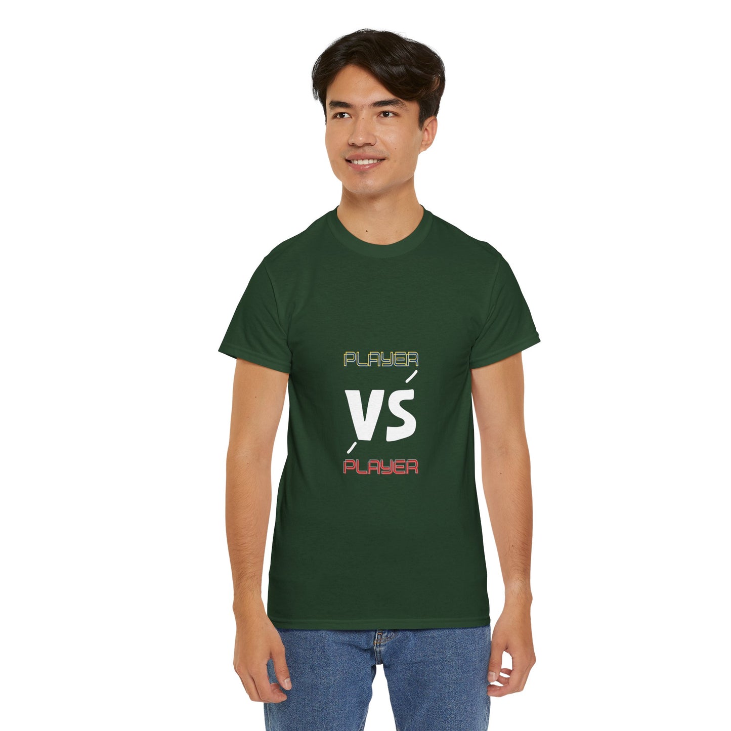 Player vs Player - Unisex Cotton T-shirt
