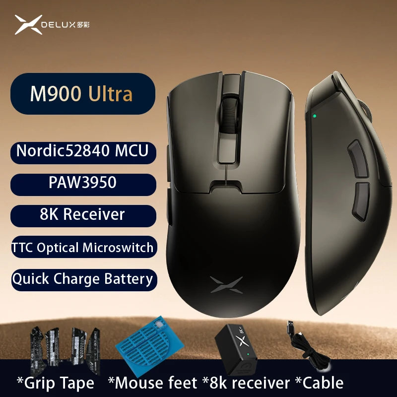 Delux M900PRO Wireless Gaming Mouse