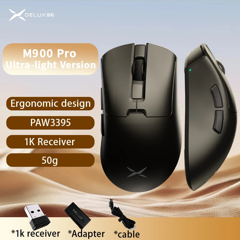 Delux M900PRO Wireless Gaming Mouse