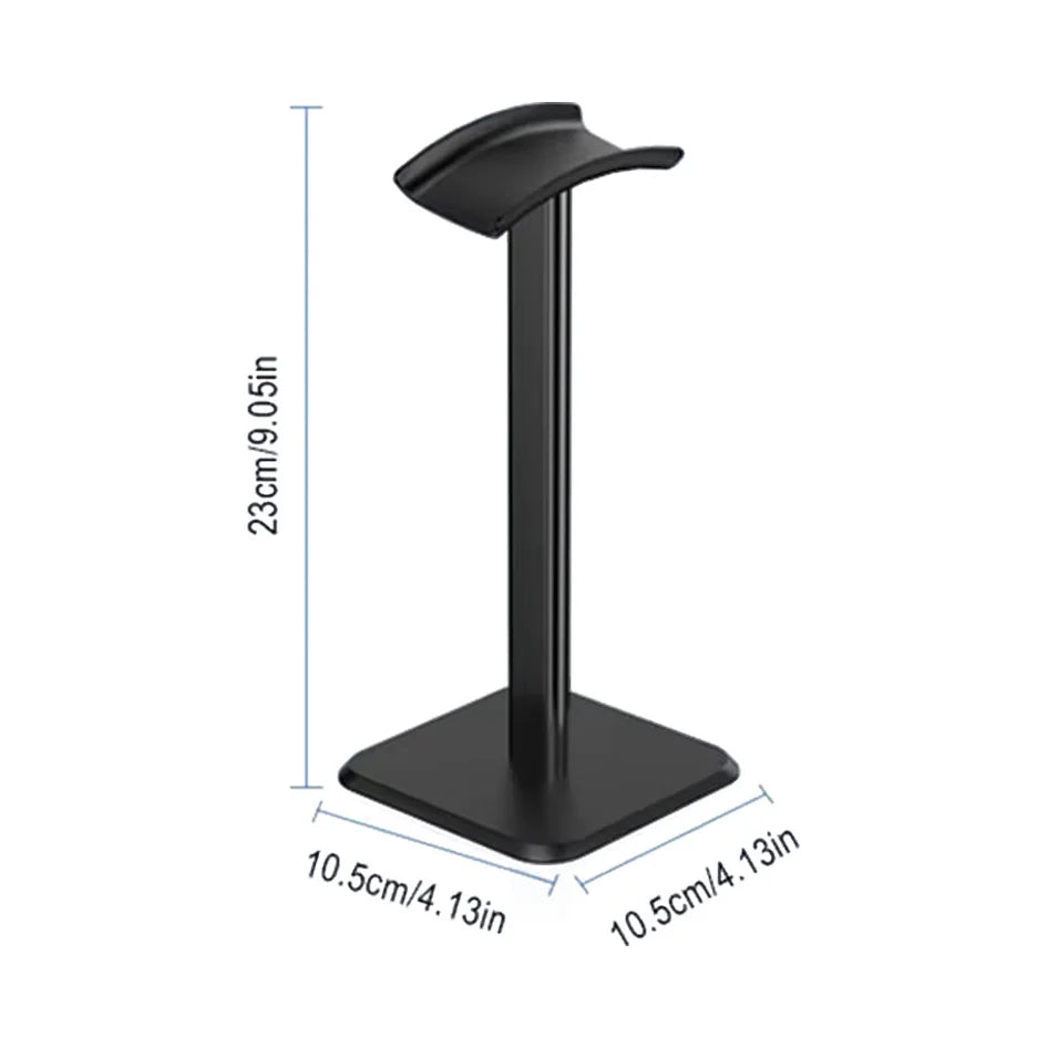 Universal Aluminum Headphone Stand – Sleek Desktop Headset Holder