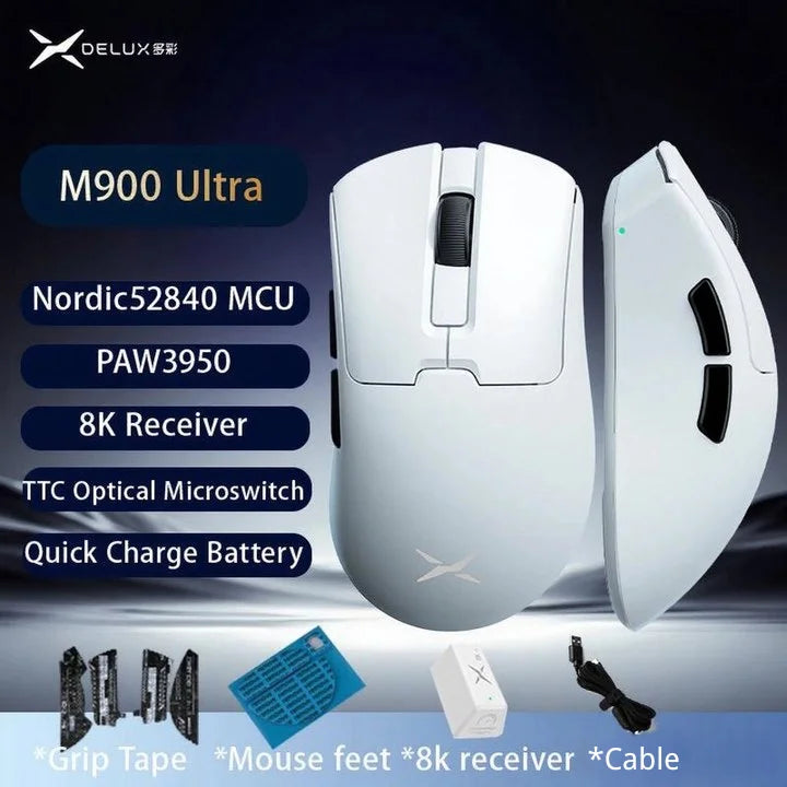 Delux M900PRO Wireless Gaming Mouse