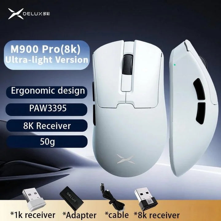 Delux M900PRO Wireless Gaming Mouse