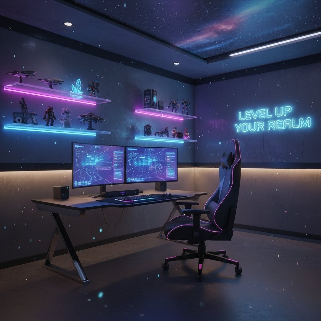 Ultimate Gaming Room Layout Ideas | Geek Loot Outpost