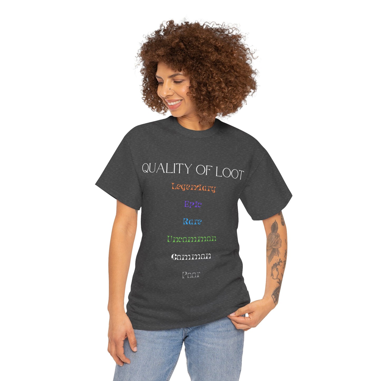 Quality of Loot - Unisex Cotton T-shirt