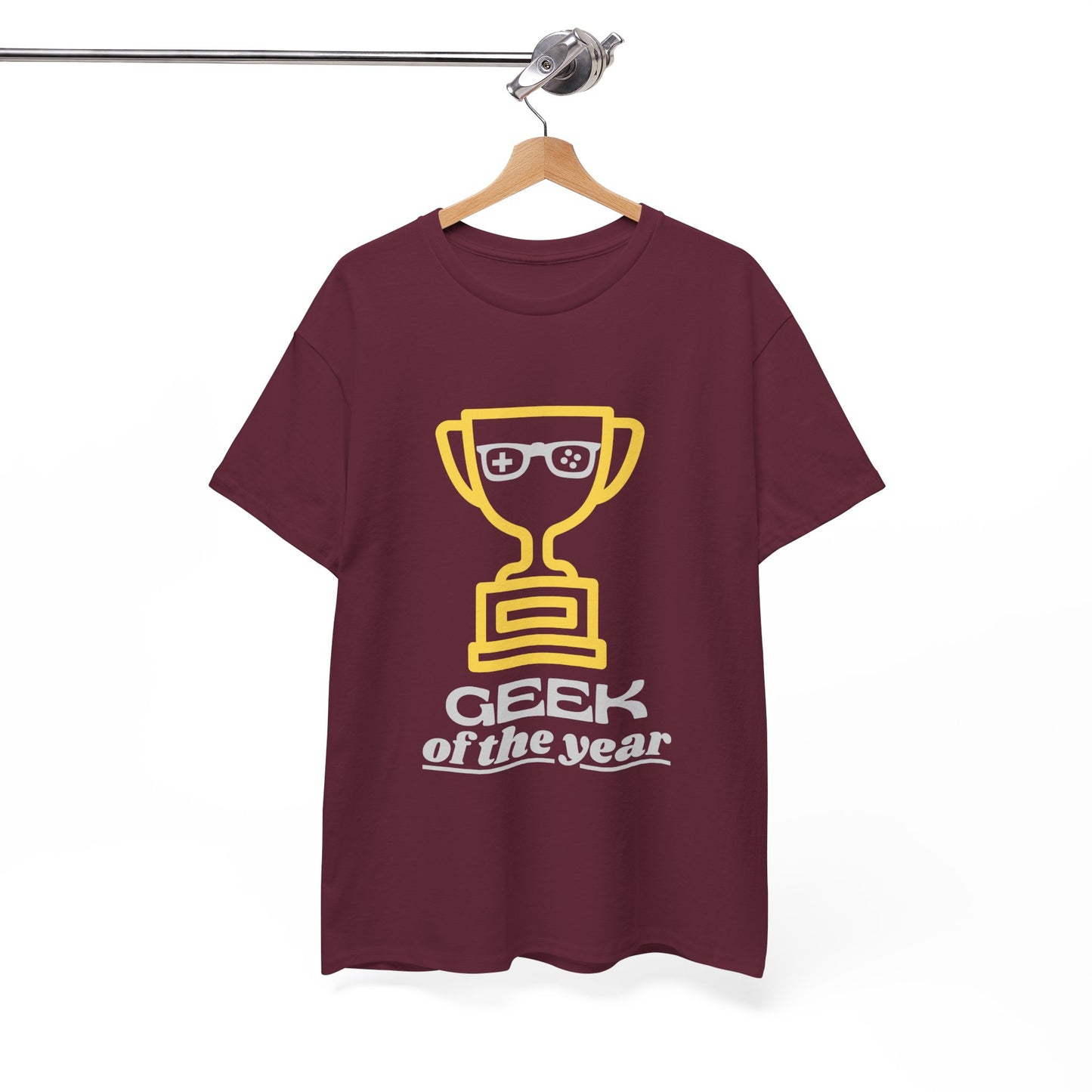 Geek Of The Year - Unisex Cotton T-shirt