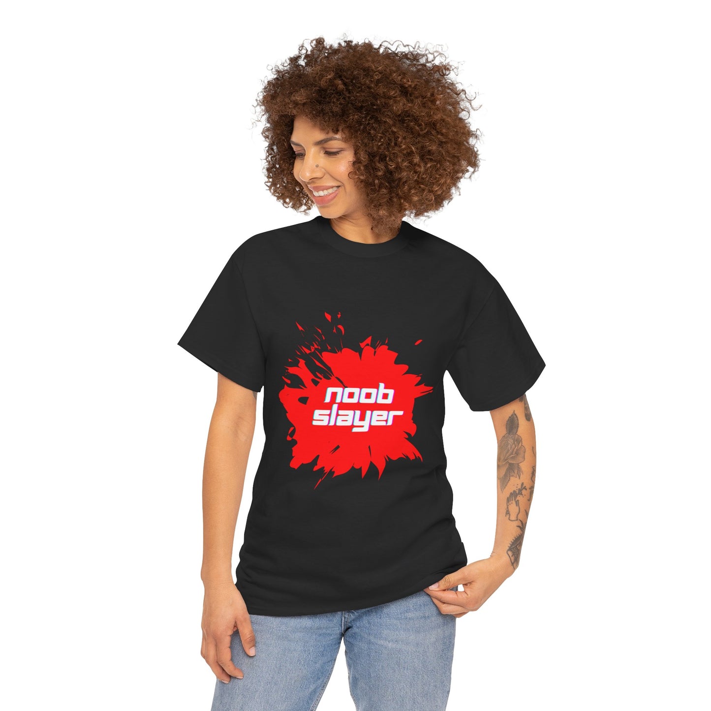 Noob Slayer - Unisex Cotton T-shirt