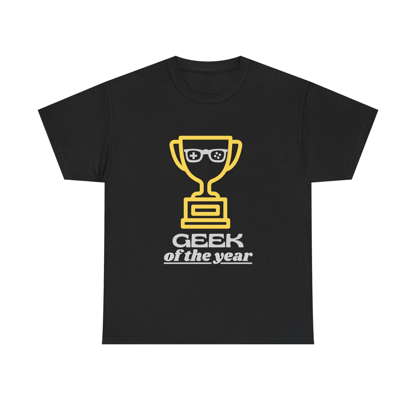 Geek Of The Year - Unisex Cotton T-shirt