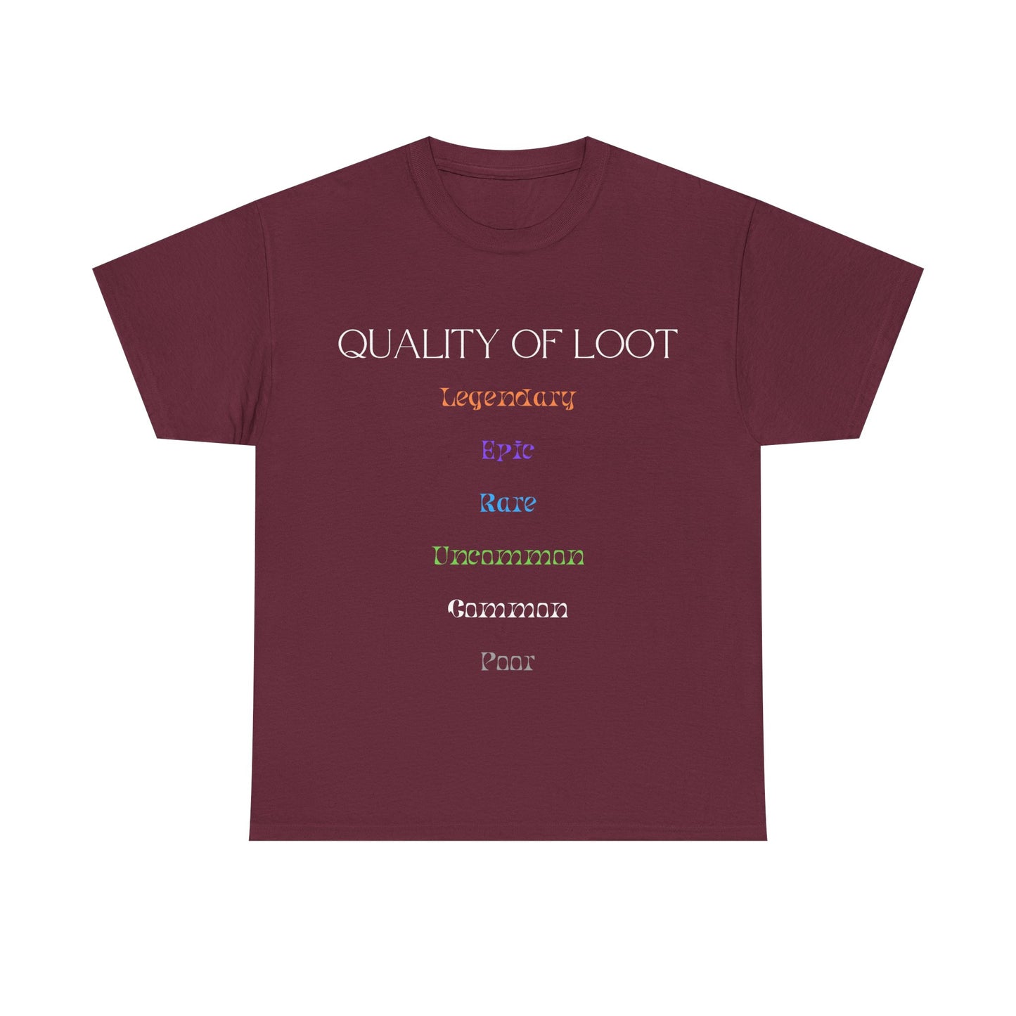 Quality of Loot - Unisex Cotton T-shirt