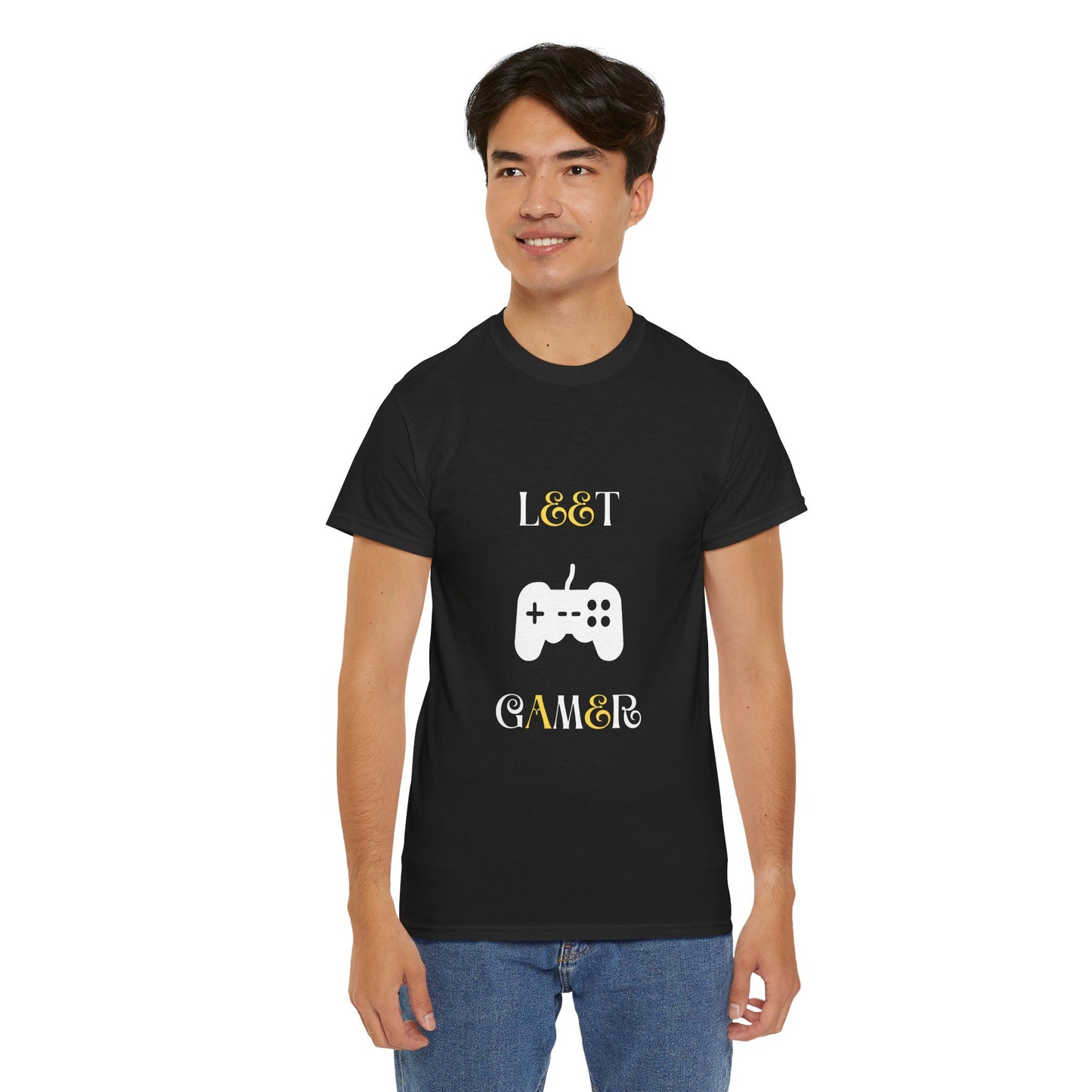 Leet Gamer - Unisex Cotton T-shirt