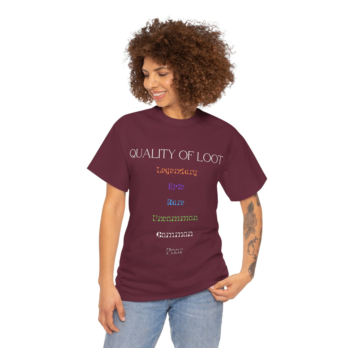 Quality of Loot - Unisex Cotton T-shirt