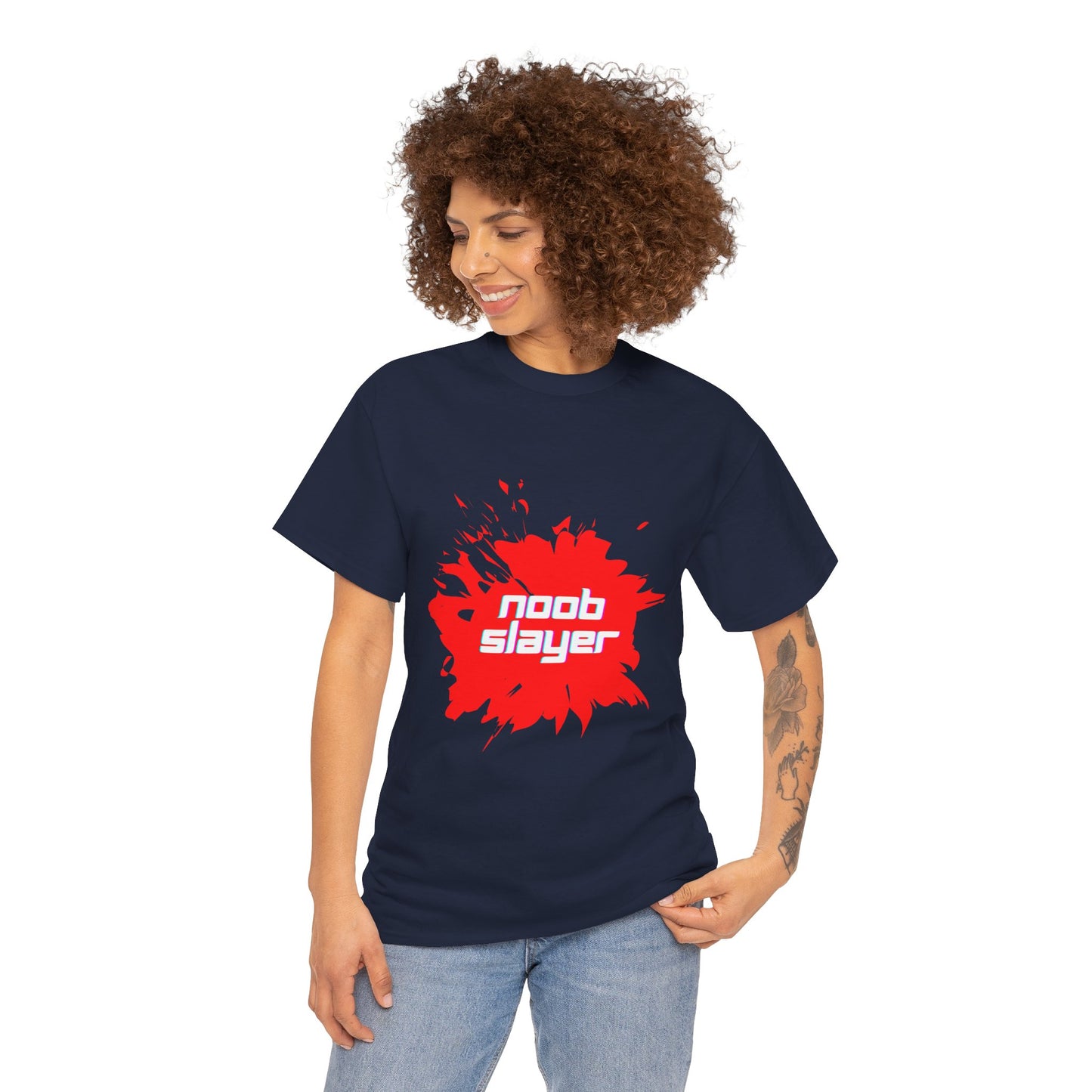 Noob Slayer - Unisex Cotton T-shirt