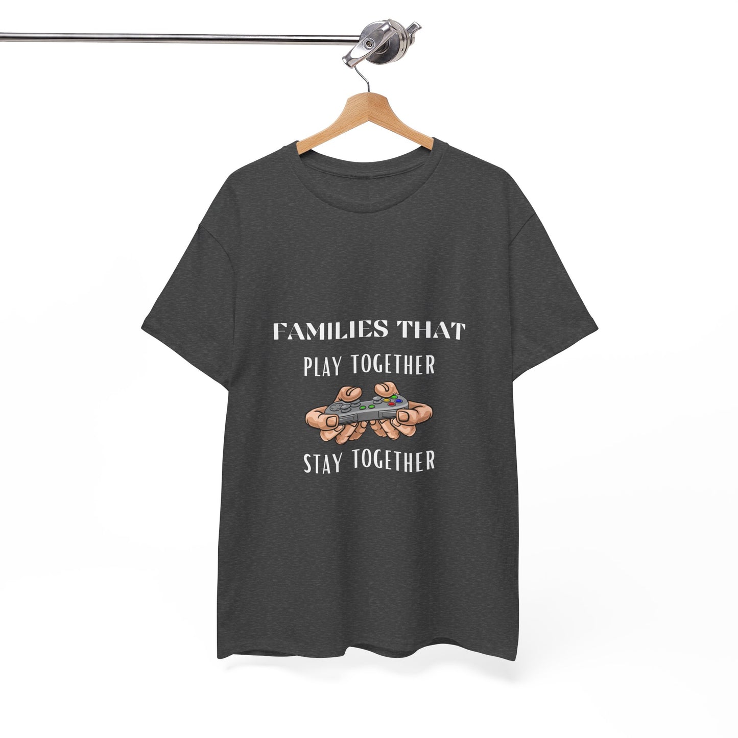 Families That Play Together, Stay Together - Unisex Cotton T-shirt