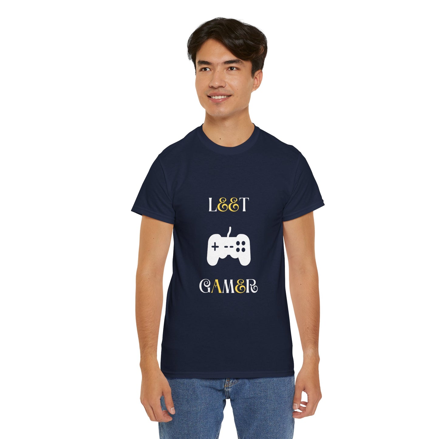 Leet Gamer - Unisex Cotton T-shirt