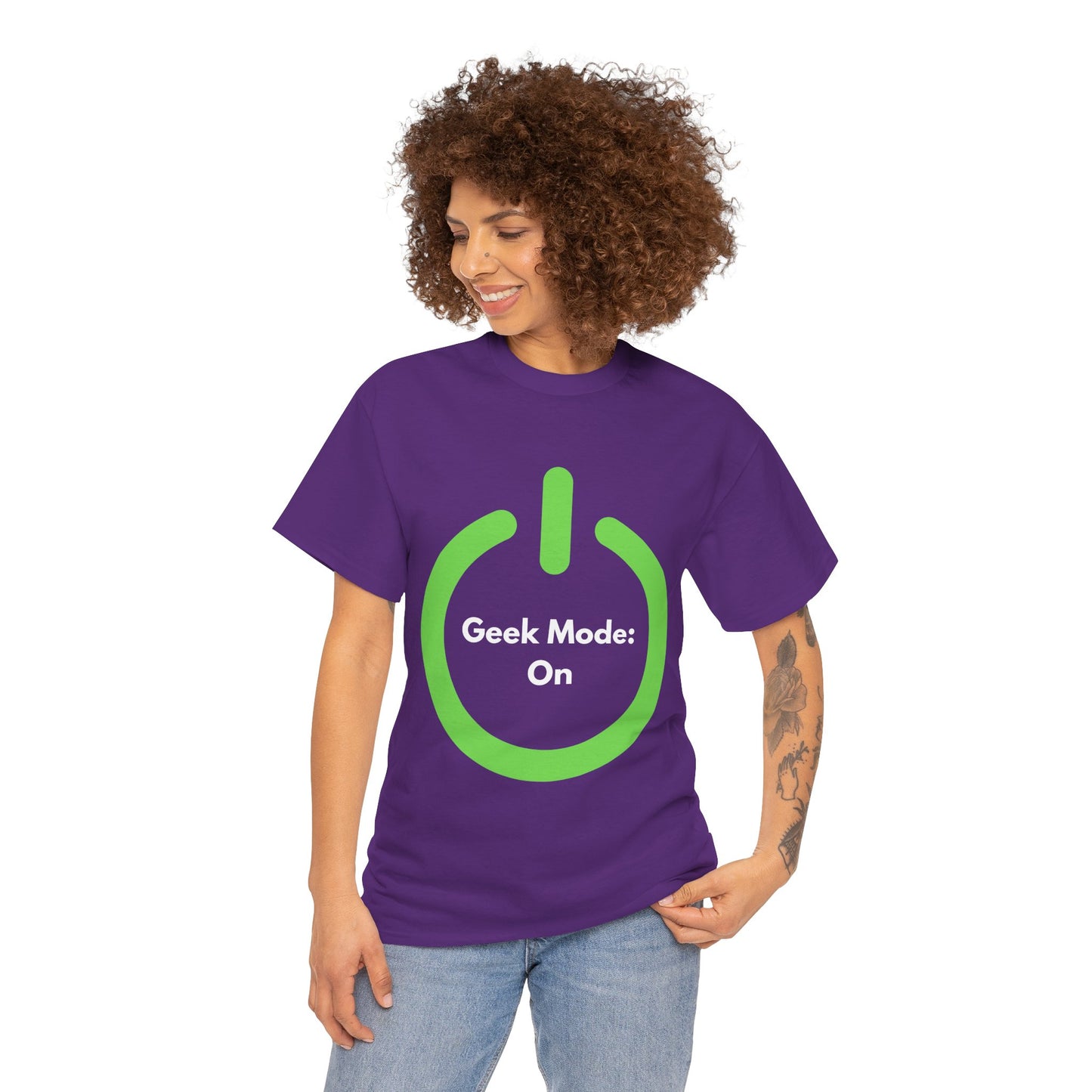 Geek Mode - Unisex Cotton T-shirt