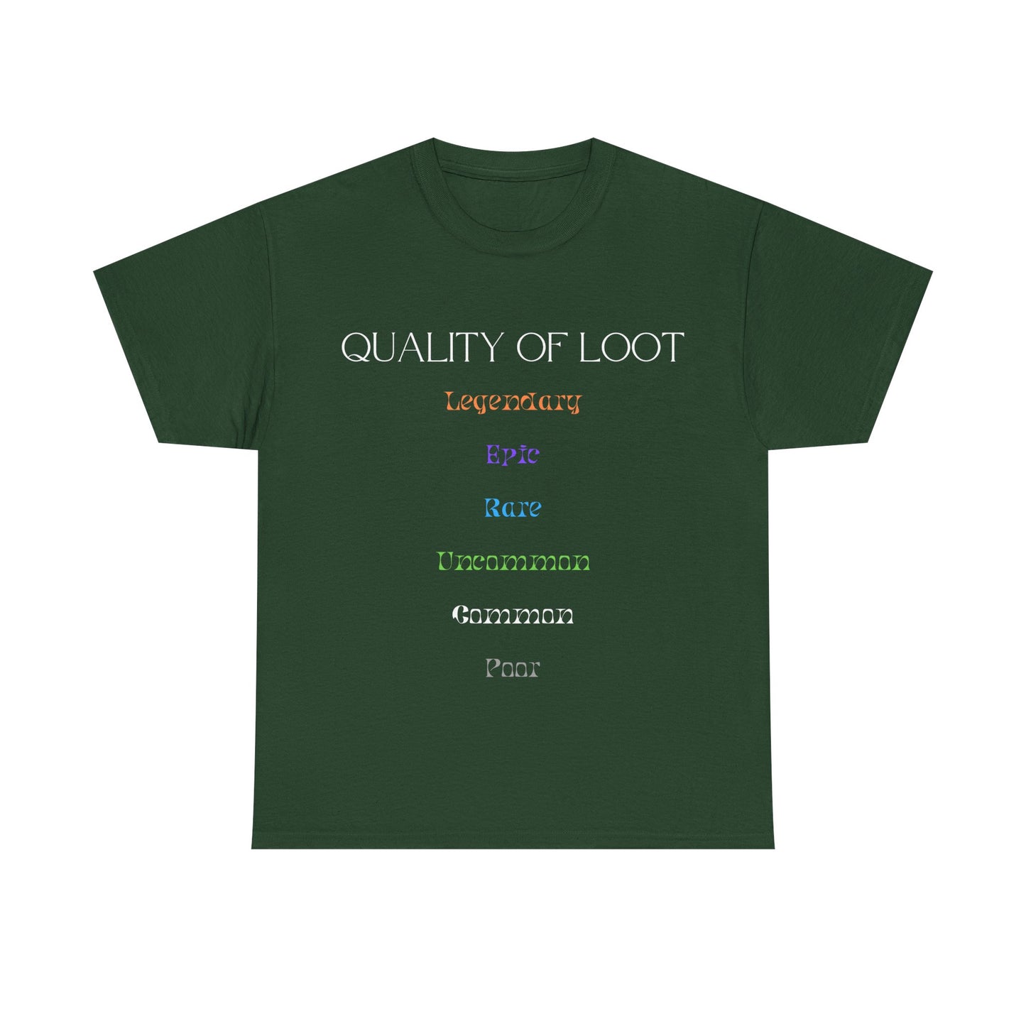 Quality of Loot - Unisex Cotton T-shirt