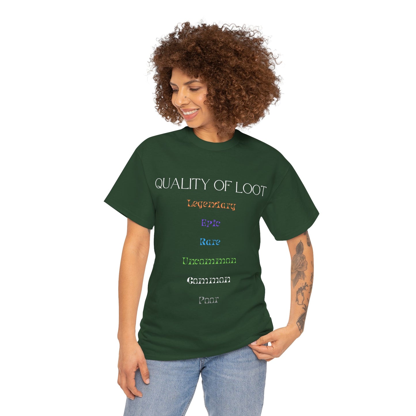 Quality of Loot - Unisex Cotton T-shirt