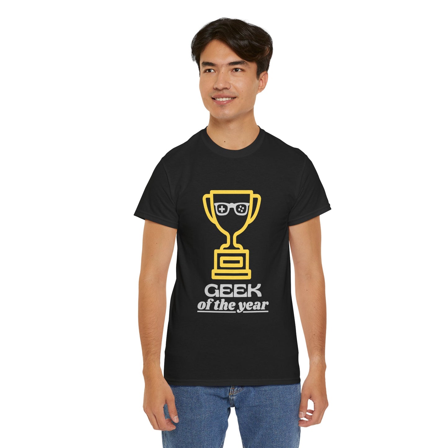 Geek Of The Year - Unisex Cotton T-shirt