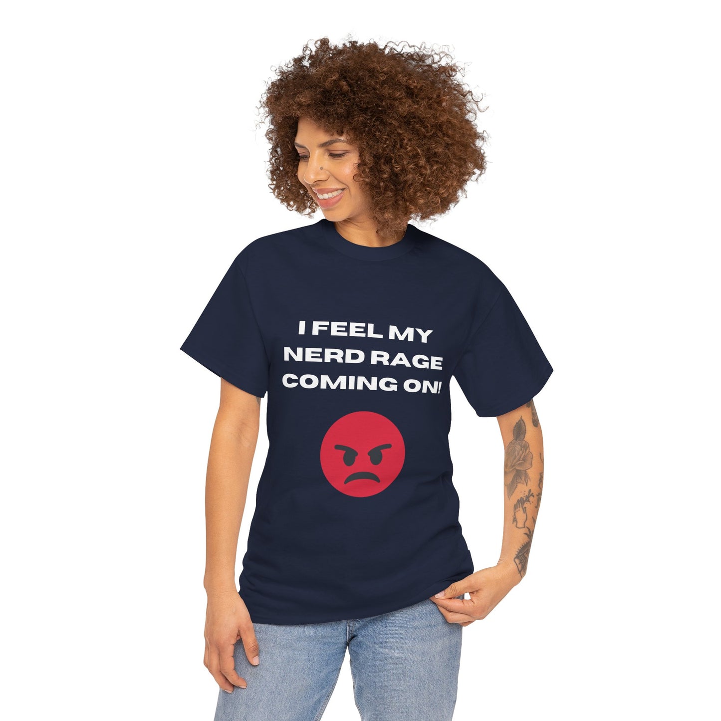 Nerd Rage - Unisex Cotton T-shirt