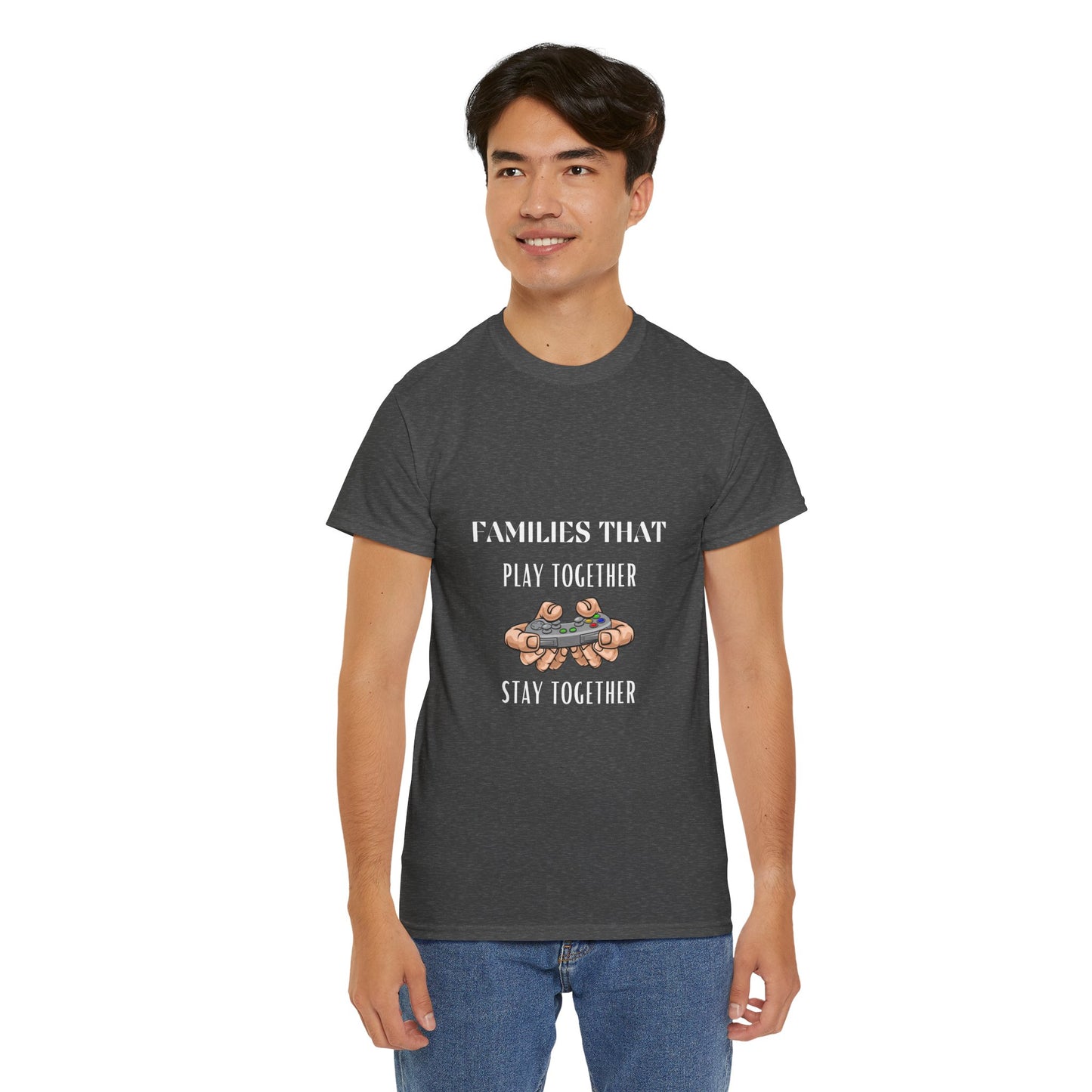 Families That Play Together, Stay Together - Unisex Cotton T-shirt