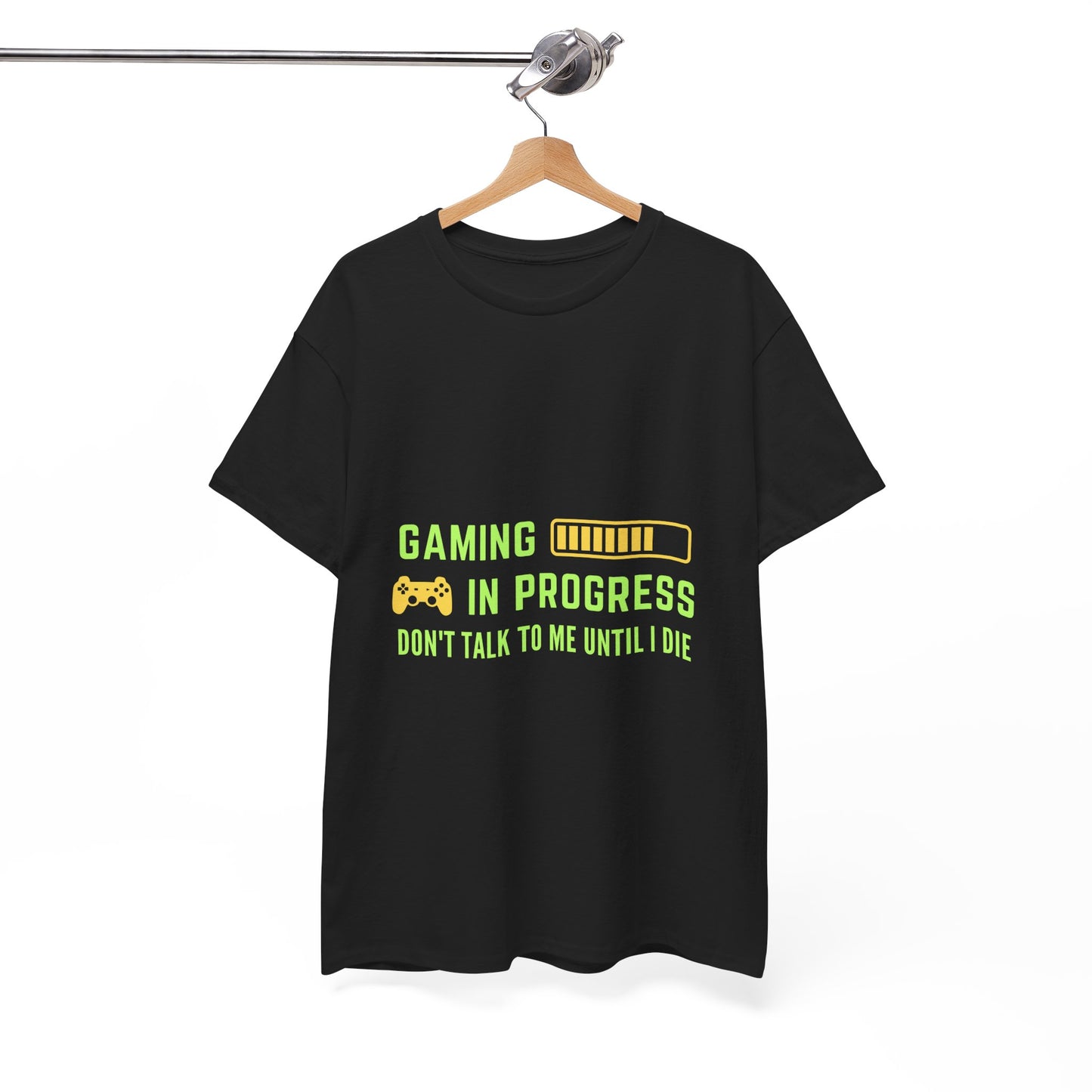 Gaming In Progress - Unisex Cotton T-shirt