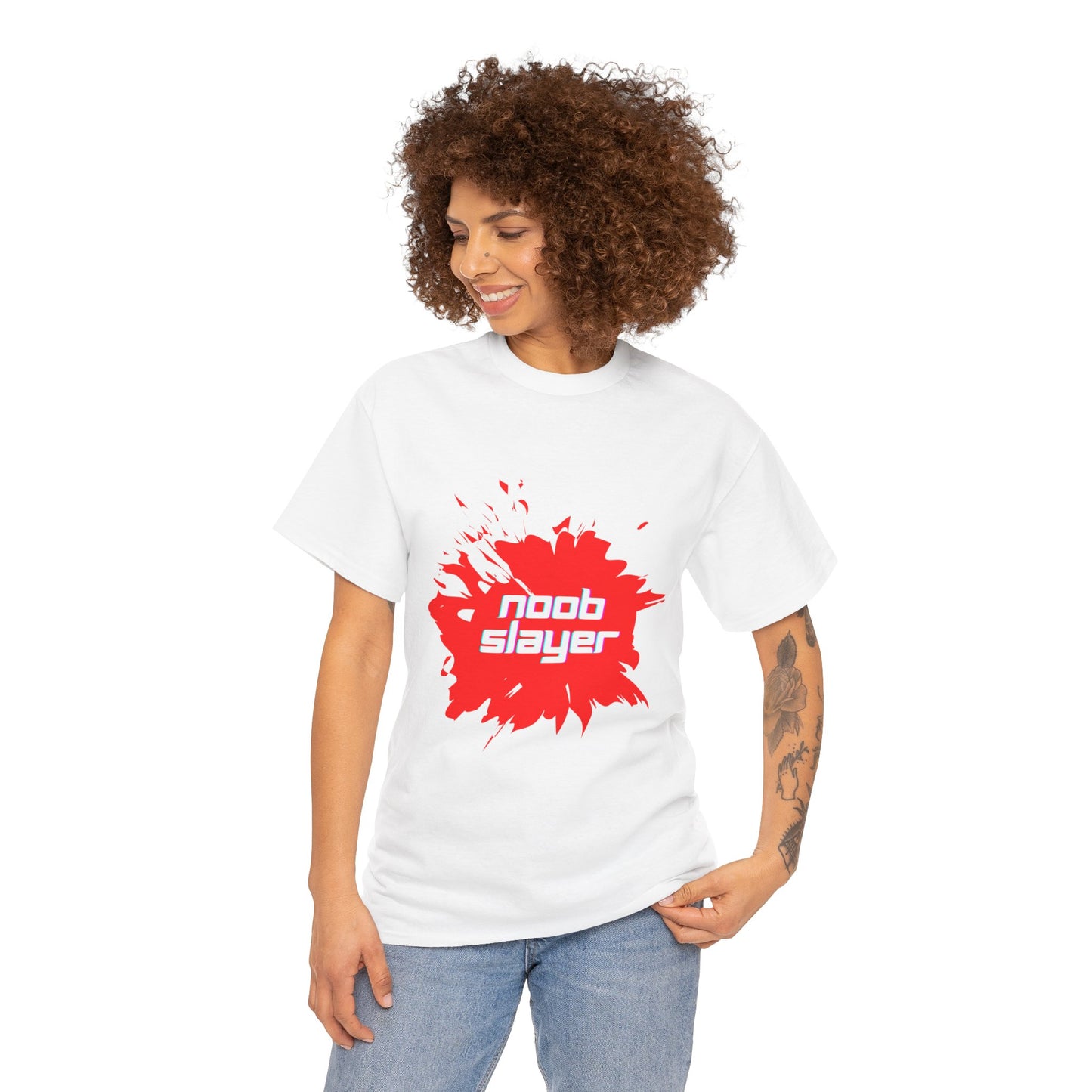 Noob Slayer - Unisex Cotton T-shirt