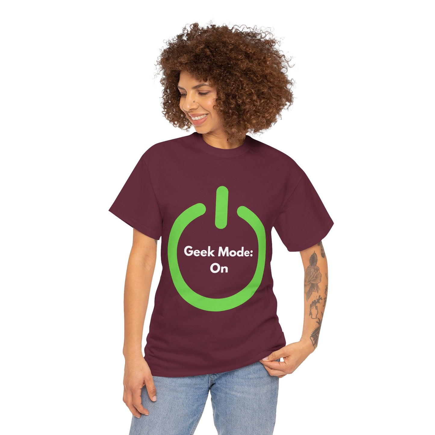 Geek Mode - Unisex Cotton T-shirt
