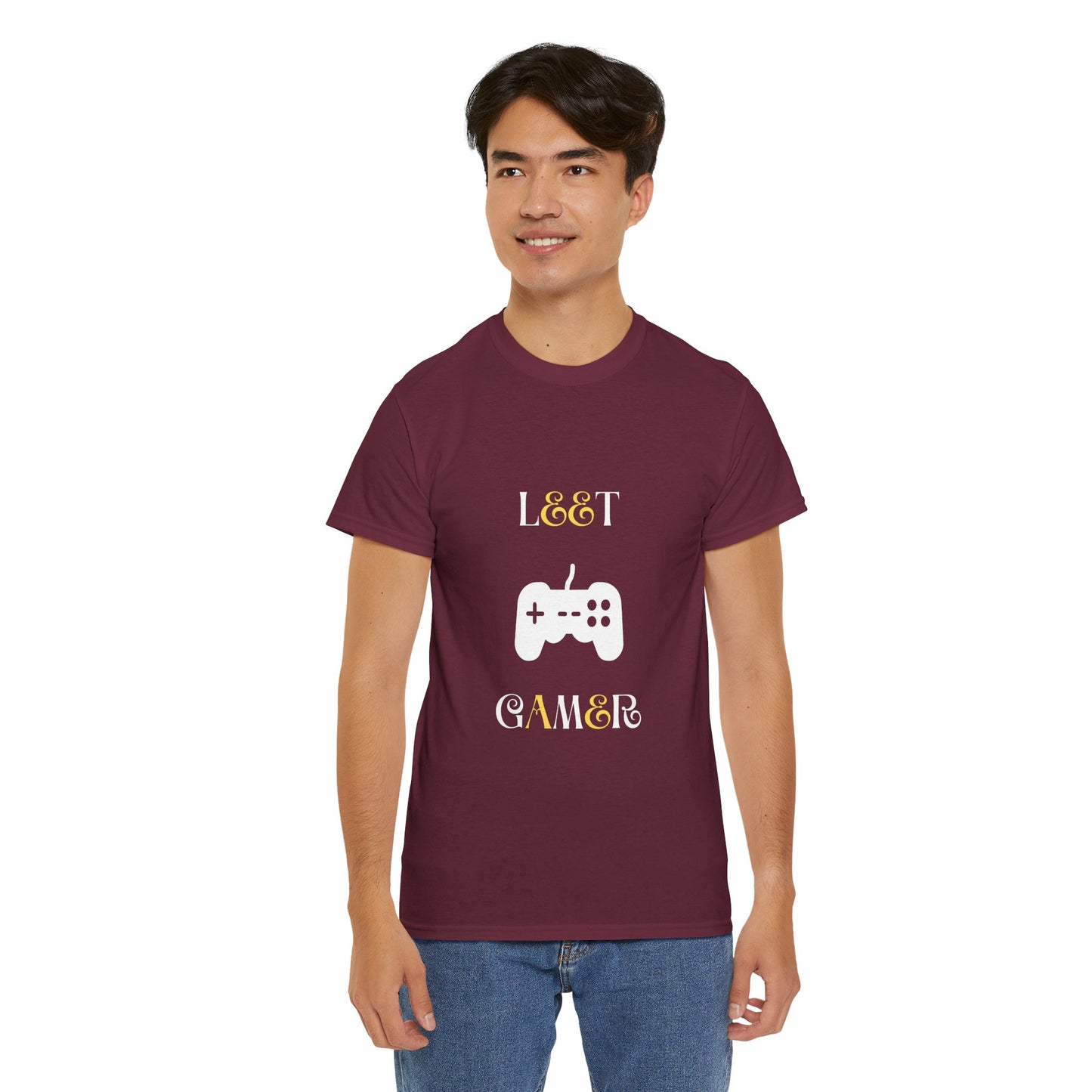 Leet Gamer - Unisex Cotton T-shirt