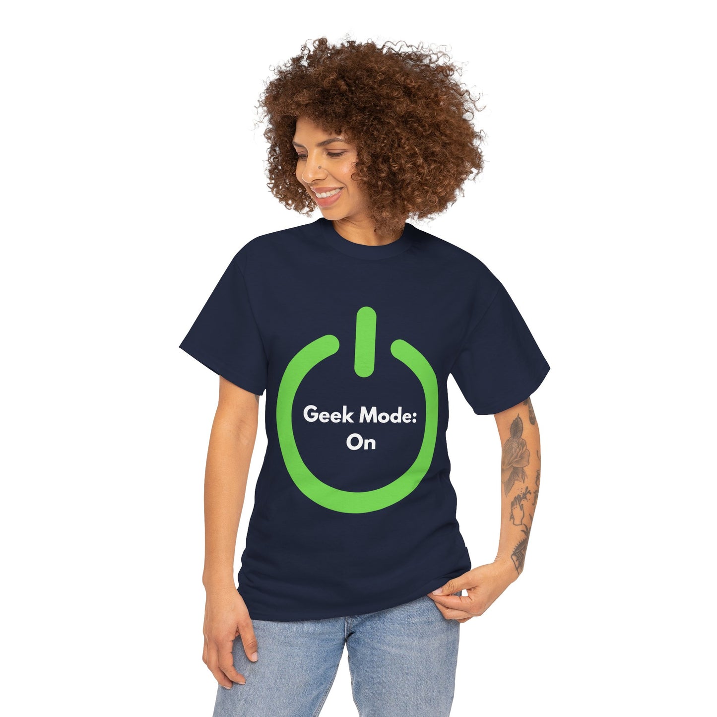 Geek Mode - Unisex Cotton T-shirt