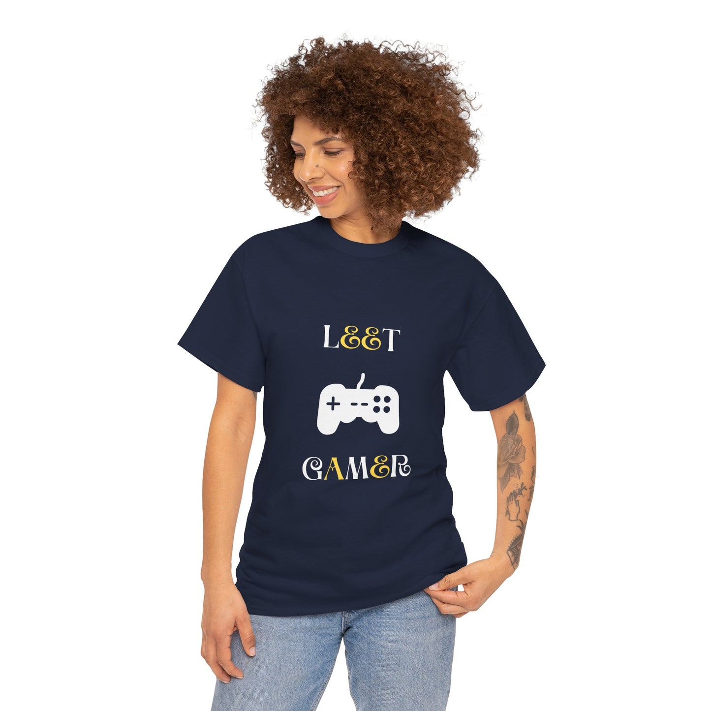 Leet Gamer - Unisex Cotton T-shirt