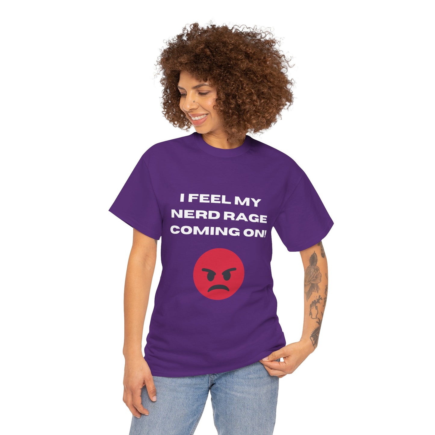 Nerd Rage - Unisex Cotton T-shirt
