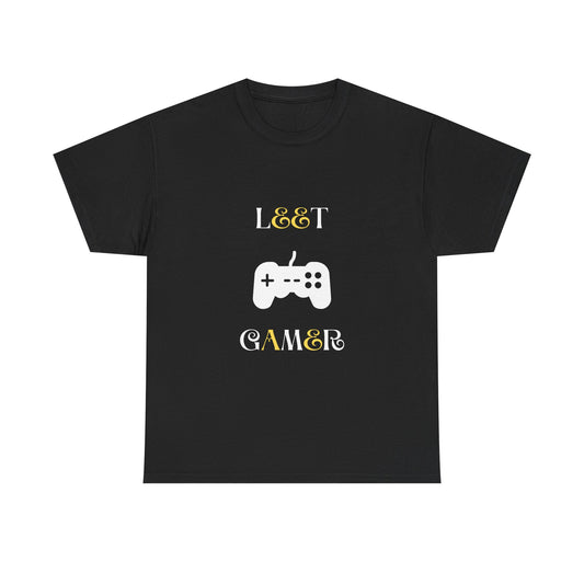 Leet Gamer - Unisex Cotton T-shirt