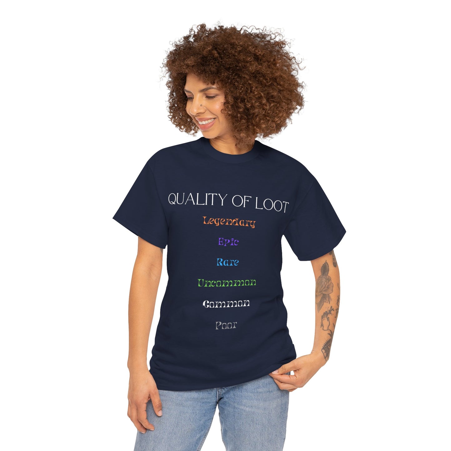 Quality of Loot - Unisex Cotton T-shirt