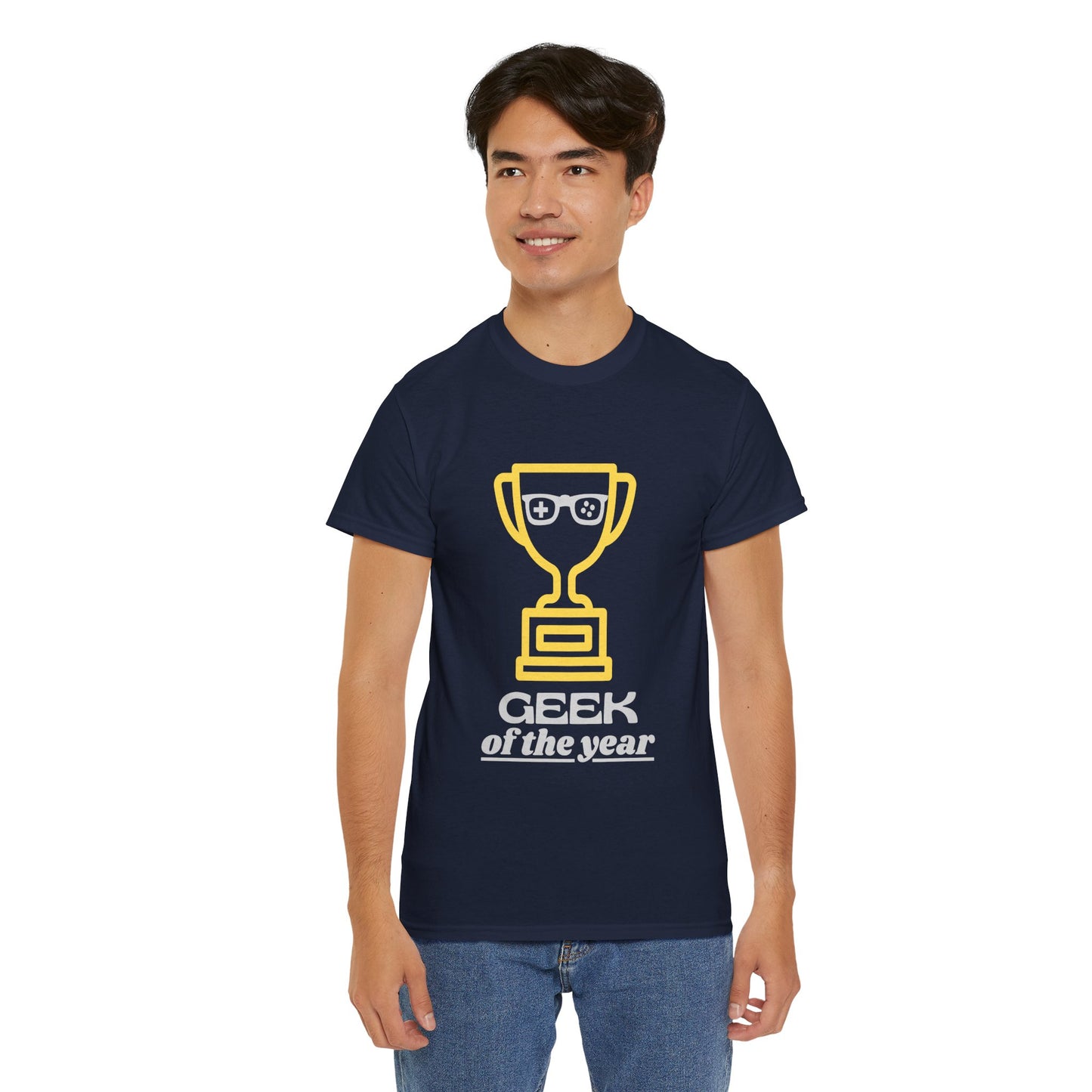 Geek Of The Year - Unisex Cotton T-shirt