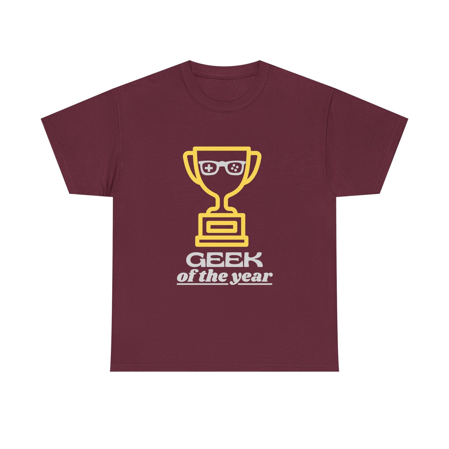 Geek Of The Year - Unisex Cotton T-shirt