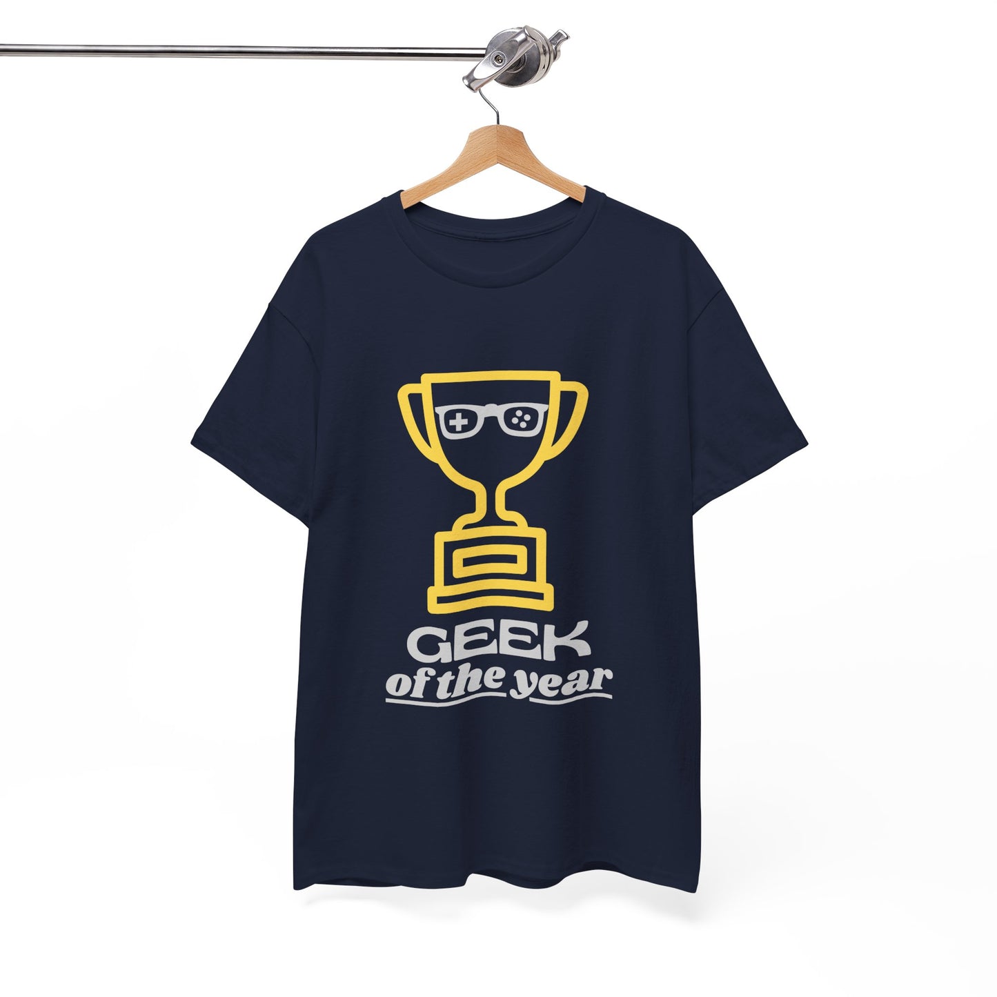 Geek Of The Year - Unisex Cotton T-shirt