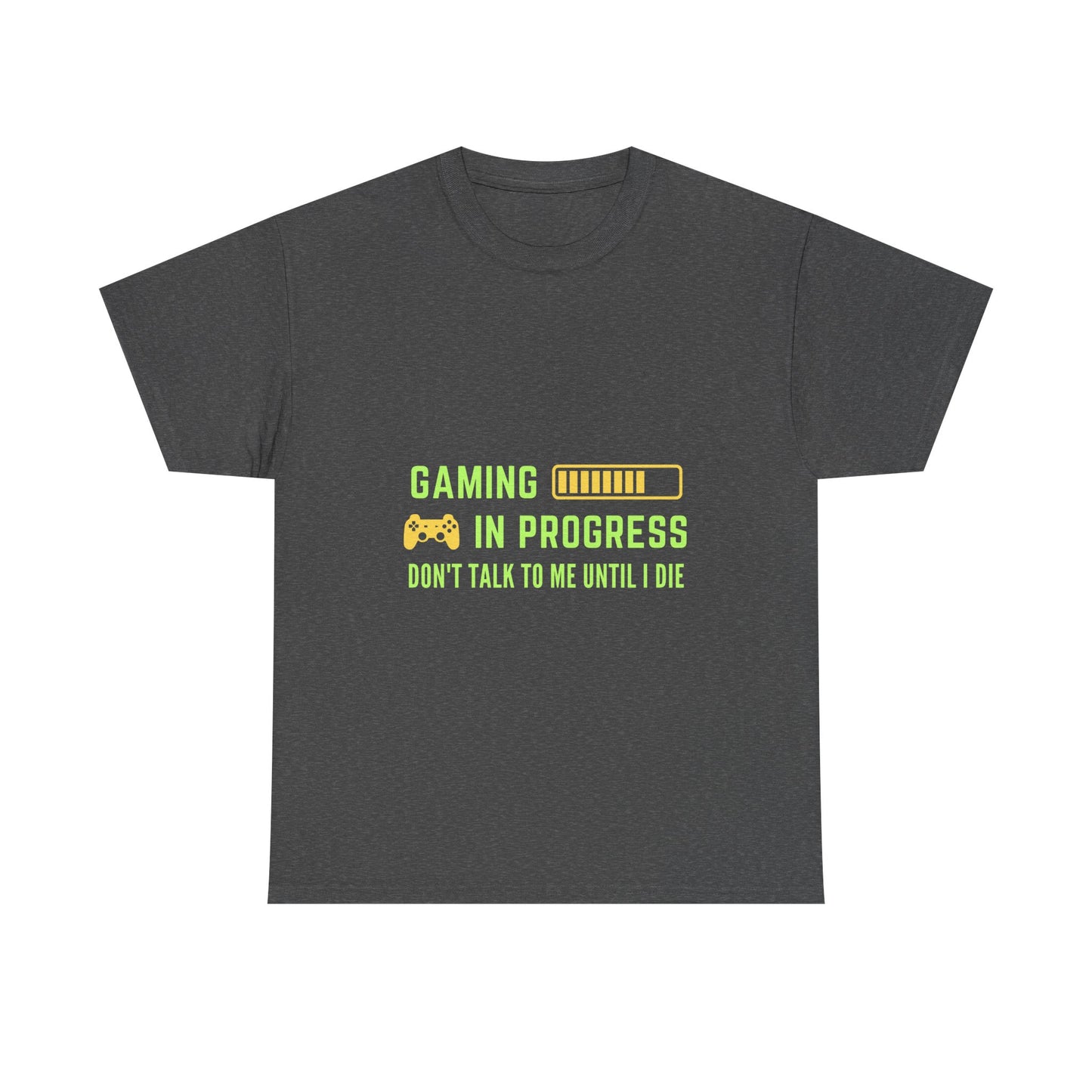 Gaming In Progress - Unisex Cotton T-shirt