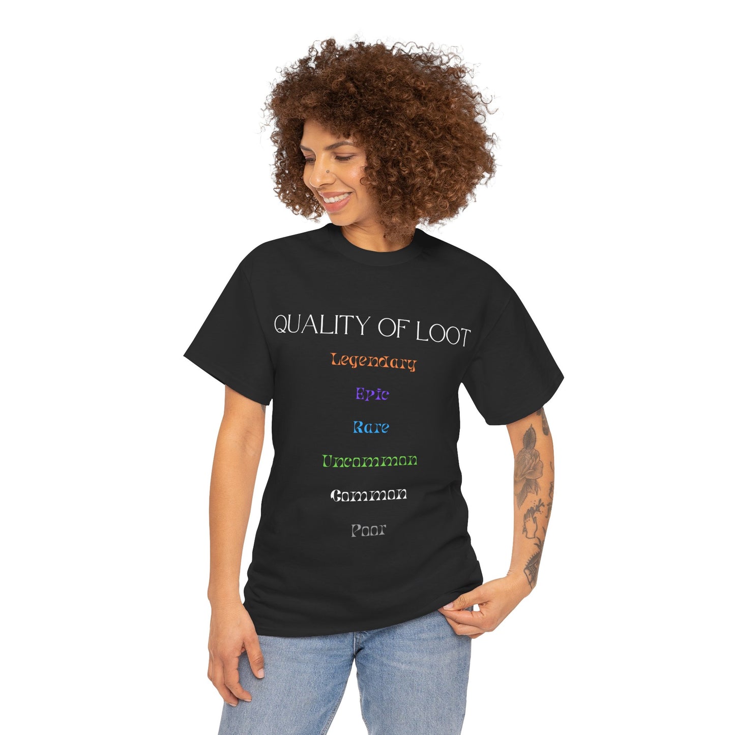 Quality of Loot - Unisex Cotton T-shirt