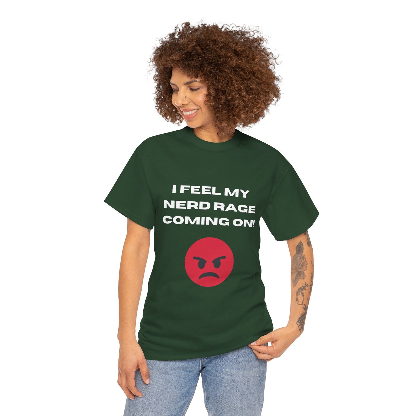 Nerd Rage - Unisex Cotton T-shirt