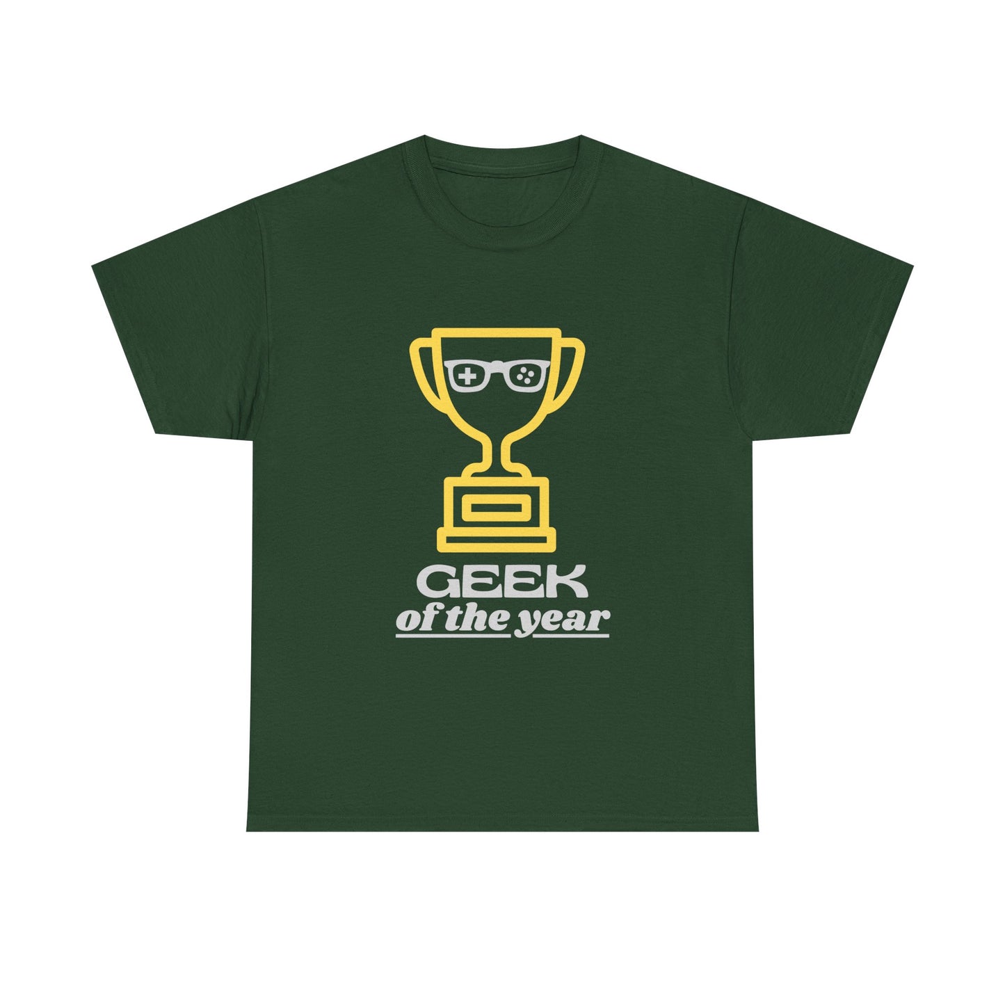 Geek Of The Year - Unisex Cotton T-shirt