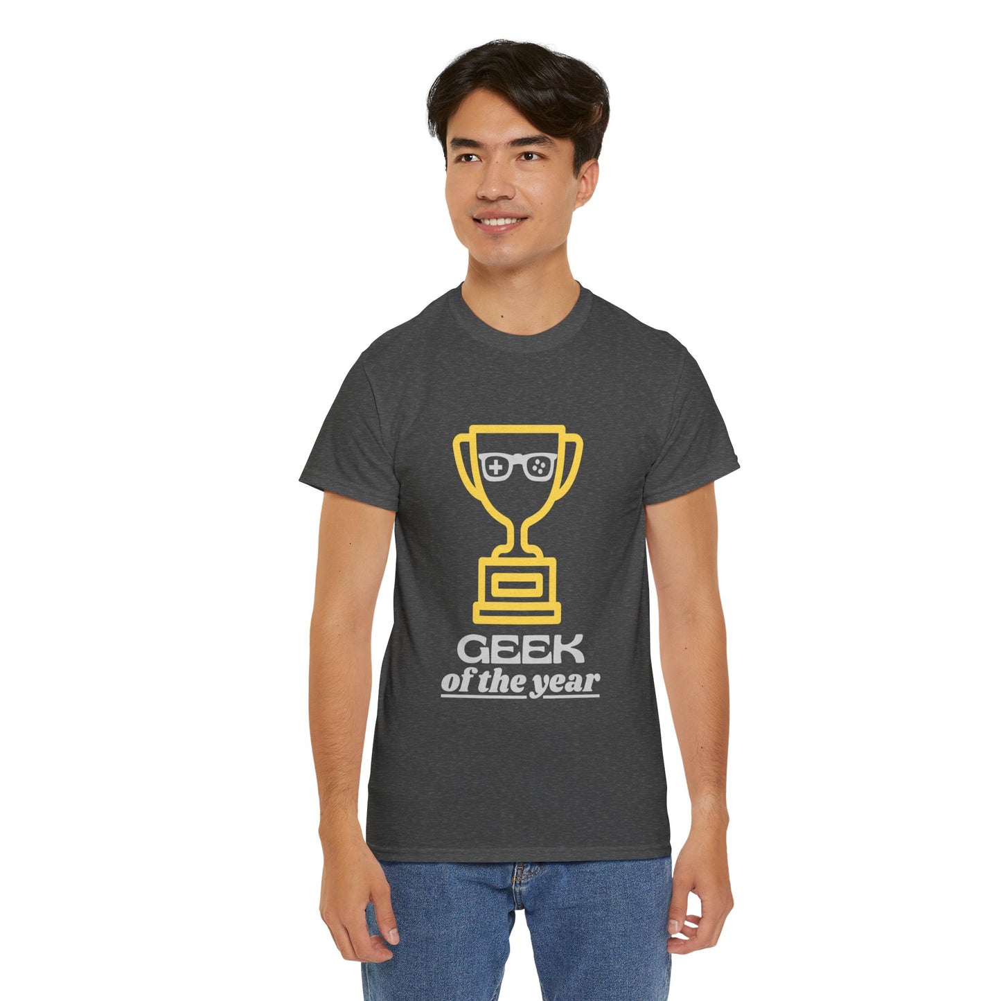 Geek Of The Year - Unisex Cotton T-shirt